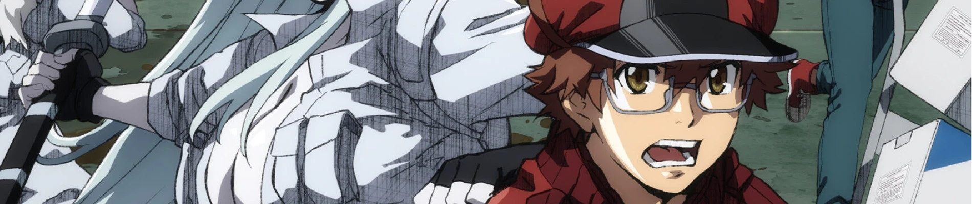 Cells at Work! CODE BLACK Banner