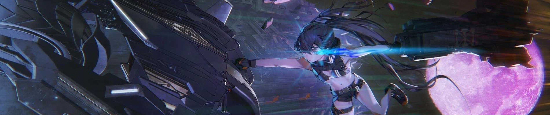 BLACK ROCK SHOOTER DAWN FALL Banner
